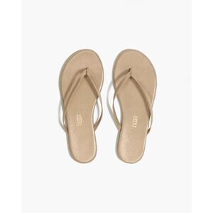 TKEES Glitters Sandals Pink Pearl Size 9 New With Tags